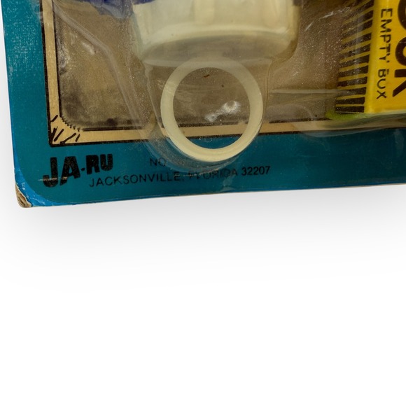 Vintage JA-RU Cookie Maker Play Set No. 3102 Retro Kitchen Toy New on Card 1980s - Picture 4 of 7